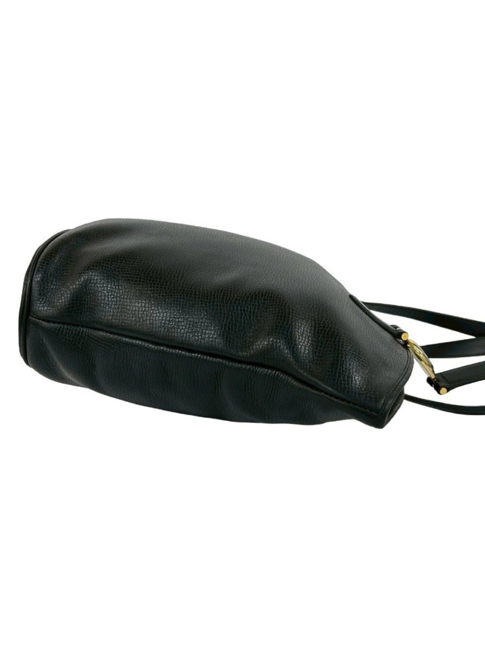 Dior CD Logo Leather Tote Shoulder Bag Black - Picture 6 of 10